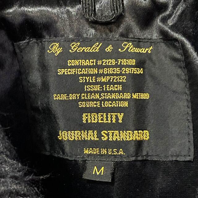 JOURNAL STANDARD(ジャーナルスタンダード)のUSA製 FIDIRTY ジャーナル 別注 黒 メルトン ドンキー ジャケット メンズのジャケット/アウター(ピーコート)の商品写真