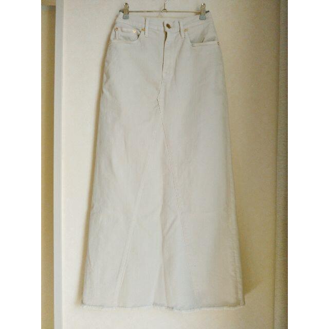 L'Appartement DEUXIEME CLASSE(アパルトモンドゥーズィエムクラス)のGOOD GRIEF! A Line Fringe Hem Skirt レディースのスカート(ロングスカート)の商品写真