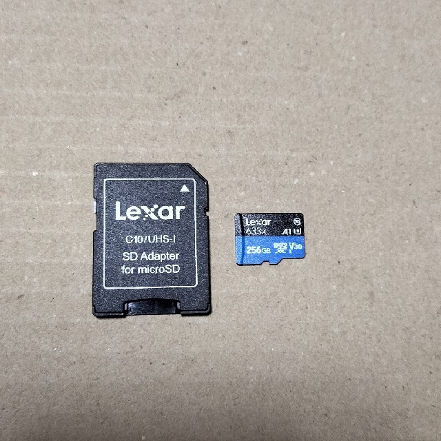Lexar(レキサー)の新品同様★正規品 microSDXC Lexar 256GB 633X スマホ/家電/カメラのPC/タブレット(PC周辺機器)の商品写真