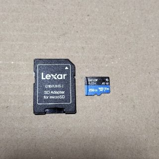 レキサー(Lexar)の新品同様★正規品 microSDXC Lexar 256GB 633X(PC周辺機器)