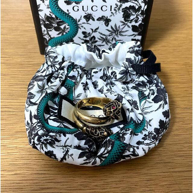 Gucci(グッチ)のgucci グッチ タイガーヘッド リング メンズのアクセサリー(リング(指輪))の商品写真