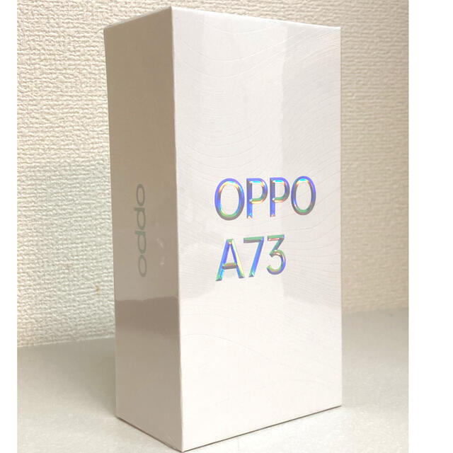 【未開封】OPPO A73 SIMフリー CPH2099 ネイビーブルー4GB本体横幅