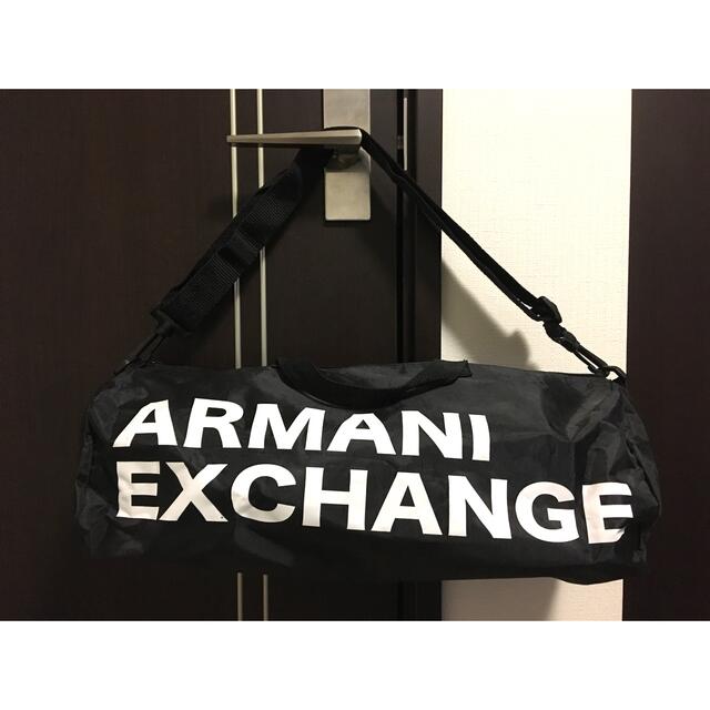 ARMANI EXCHANGE(アルマーニエクスチェンジ)のアルマーニエクスチェンジ　ARMANI exchange 鞄　ボストンバック　黒 メンズのバッグ(ボストンバッグ)の商品写真