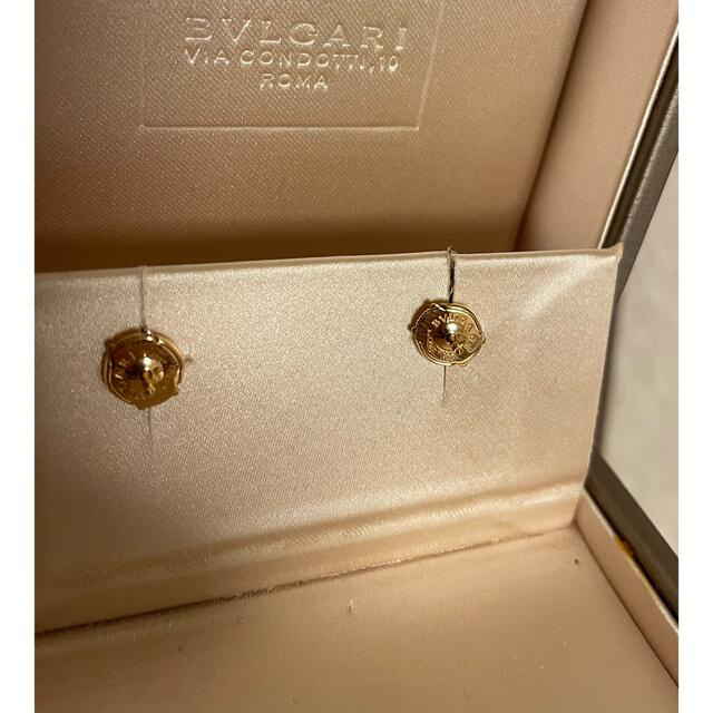 専用　BVLGARI ブルガリ　ピアス　ピンクゴールドk18 マザーオブパール