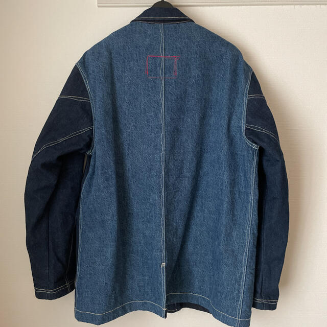 LEVI'S RED DENIM SACK COAT KYANITE