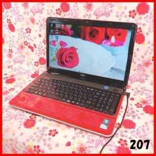 フジツウ(富士通)の207富士通ノートパソコン本体♪Corei5♪新品SSD♪カメラ♪Win10(ノートPC)