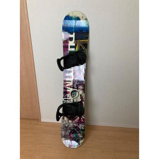 バートン(BURTON)のバートン　スノーボード板　ビンディング・カバー付(ボード)