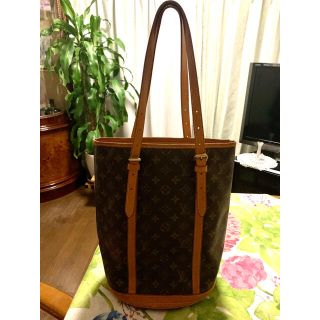 ルイヴィトン(LOUIS VUITTON)のルイヴィトン　バケット GM バケツ(トートバッグ)