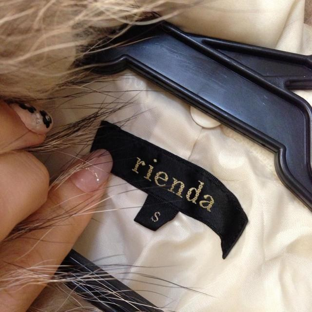 rienda(リエンダ)のrienda♡白ダッフルコート レディースのジャケット/アウター(ダッフルコート)の商品写真