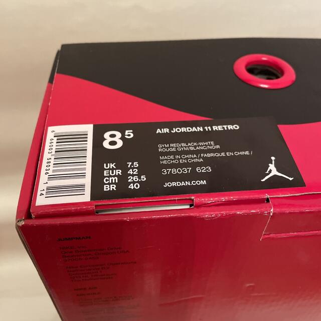 NIKE(ナイキ)の【新品未使用】エアジョーダン11レトロRED メンズの靴/シューズ(スニーカー)の商品写真