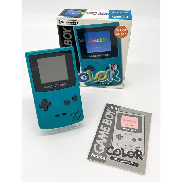 良品 任天堂 ゲームボーイカラー レッド CGB-001 携帯 レトロゲーム