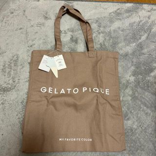 ジェラートピケ(gelato pique)のジェラートピケ　トートバッグ　ベージュ(トートバッグ)