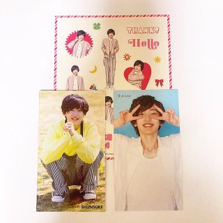 道枝駿佑 シール 厚紙カード(アイドルグッズ)