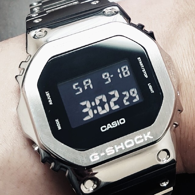 G-SHOCK DW-5600BB フルメタル カスタム G-SHOCK DW-5600BB フルメタル カスタム 腕時計(デジタル) 時計 メンズ 安い店舗