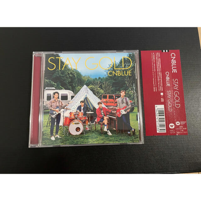 CNBLUE(シーエヌブルー)のCNBLUE  『STAY GOLD』 エンタメ/ホビーのCD(K-POP/アジア)の商品写真