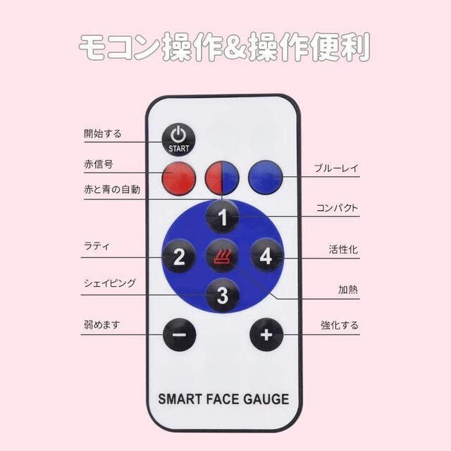 【♥️削除予定♥️】スマートマッサージ 美顔器 小顔 たるみ 浮腫 美容 しわ スマホ/家電/カメラの美容/健康(フェイスケア/美顔器)の商品写真