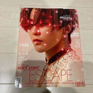 ビッグバン(BIGBANG)のBIG BANG ジヨン表紙　雑誌　ELLE(アート/エンタメ/ホビー)