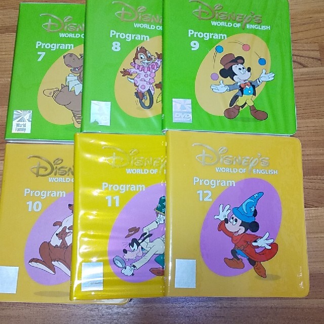 ディズニー英語システム ストレートプレイDVD全12巻セット
