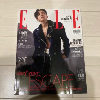 ビッグバン(BIGBANG)のBIG BANG ジヨン表紙　雑誌　ELLE(アート/エンタメ/ホビー)