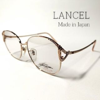 ランセル(LANCEL)のLANCEL メガネフレーム ゴールド 日本製 01(サングラス/メガネ)