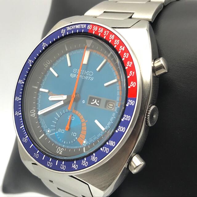 SEIKO セイコー 5スポーツ ペプシベゼル 6139-6002