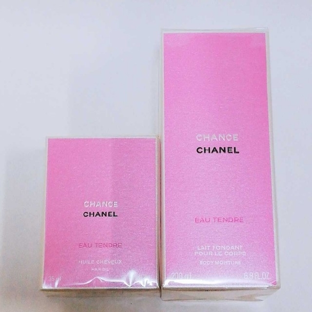 CHANEL(シャネル)の新品　シャネル チャンス オータンドゥル ヘアオイル　ボディモイスチャー　2点 コスメ/美容の香水(香水(女性用))の商品写真