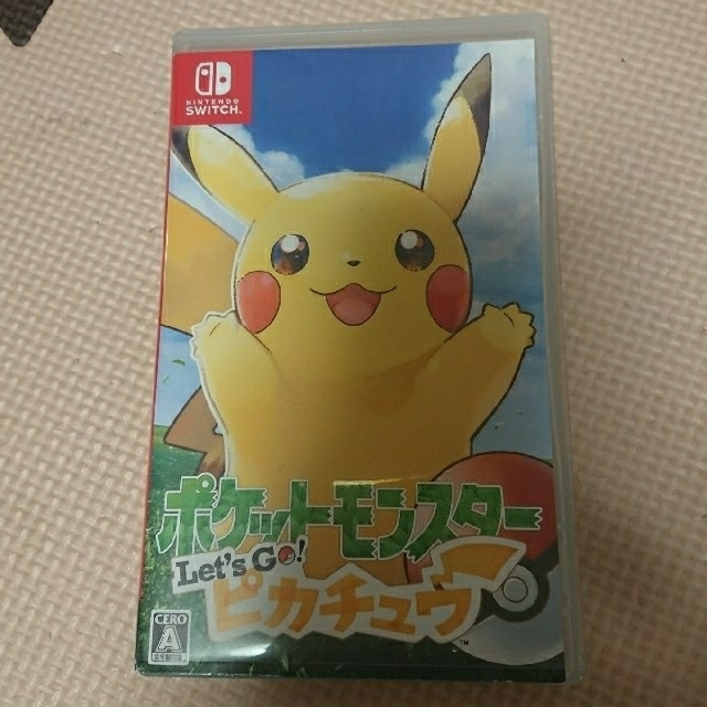 ポケットモンスター Let’s Go！ ピカチュウ Switch エンタメ/ホビーのゲームソフト/ゲーム機本体(家庭用ゲームソフト)の商品写真