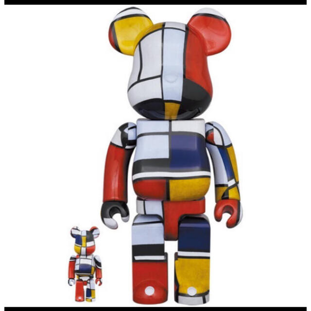 BE@RBRICK Piet Mondrian 100％ & 400％