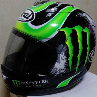 商品オフロードヘルメット美品　オフロード　フルフェイスヘルメット　Monster Energy