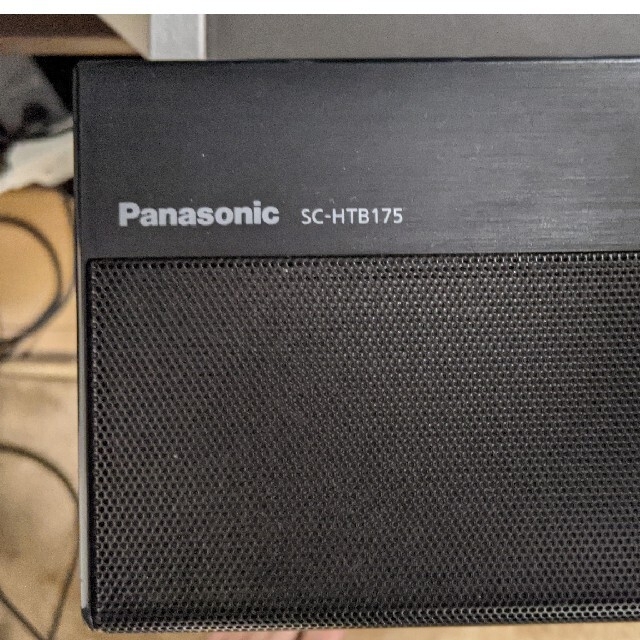 Panasonic(パナソニック)のPanasonic SC-HTB175-K　サラウンドバー　シアターバー スマホ/家電/カメラのオーディオ機器(スピーカー)の商品写真
