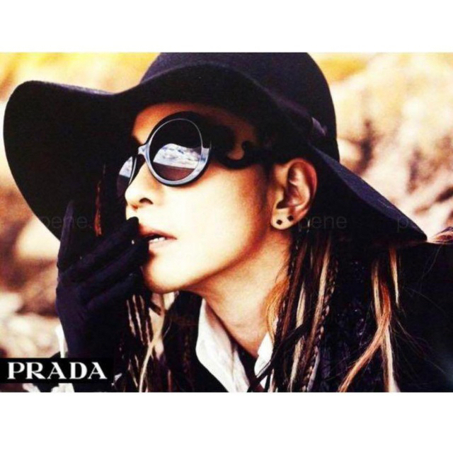 ☆お求めやすく価格改定☆ 未使用品 PRADAサングラス HYDEバロック jsu