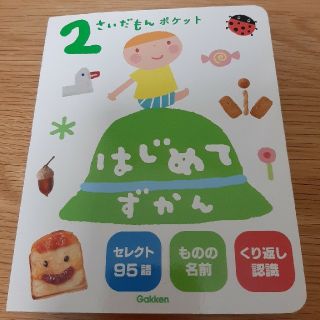 2さいだもん　ポケット　はじめてずかん(絵本/児童書)