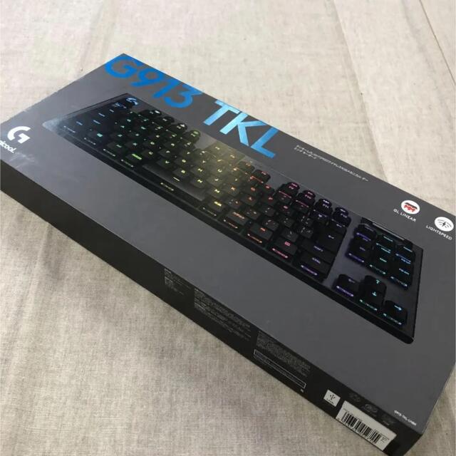 PC/タブレットロジクール G ゲーミングキーボードG913 TKL リニア