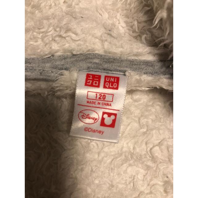 UNIQLO(ユニクロ)のアナ雪　スウェットパーカー キッズ/ベビー/マタニティのキッズ服女の子用(90cm~)(ジャケット/上着)の商品写真