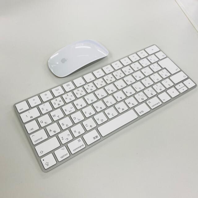 Apple(アップル)の純正Apple Magic Keyboard2＋Magic Mouse2 セット スマホ/家電/カメラのPC/タブレット(PC周辺機器)の商品写真