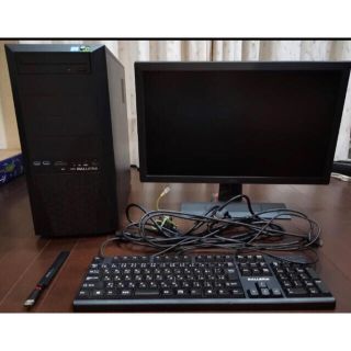 ゲーミングPC デスクトップパソコンモニターセットi7 第7世代 | www