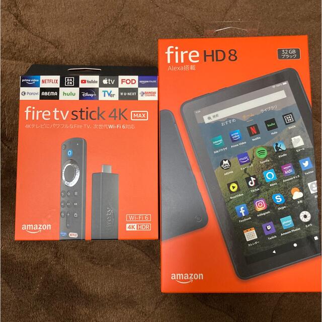新品 Fire TV Stick 4K Max ＋ FireHD 8 タブレット