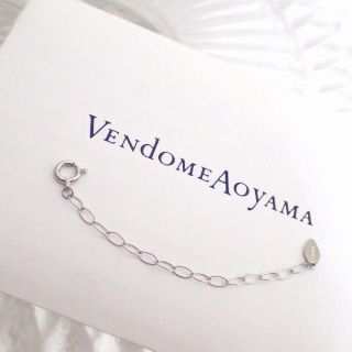 ヴァンドームアオヤマ(Vendome Aoyama)のヴァンドーム青山 Pt850 アジャスターチェーン プラチナ 保証書あり(ネックレス)