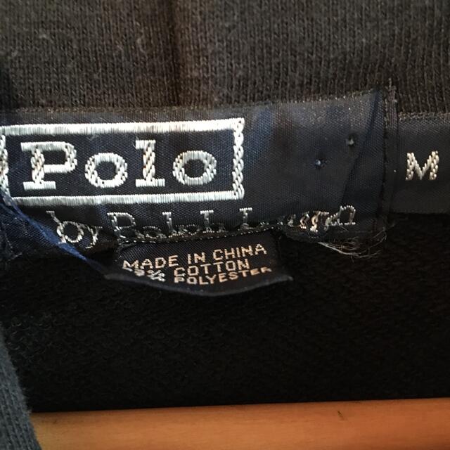 POLO RALPH LAUREN(ポロラルフローレン)のポロラルフローレン ポロベアパーカー(M)古着 メンズのトップス(パーカー)の商品写真