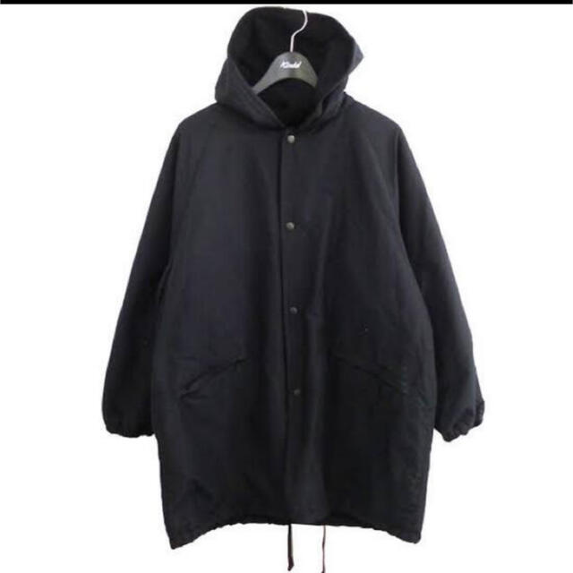 COMOLI(コモリ)のCOMOLIコットンシルクフーデッドコート(サイズ1) メンズのジャケット/アウター(モッズコート)の商品写真