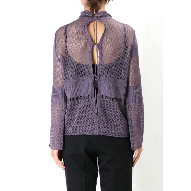 mame(マメ)のmame マメ High Neck Mesh Top レディースのトップス(その他)の商品写真