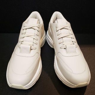 サントーニ(Santoni)のサントーニ（Santoni） イタリア製スニーカー グレー UK9(スニーカー)