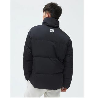 美品 オーバーサイズ GAP ダウンジャケット メタリックシルバー