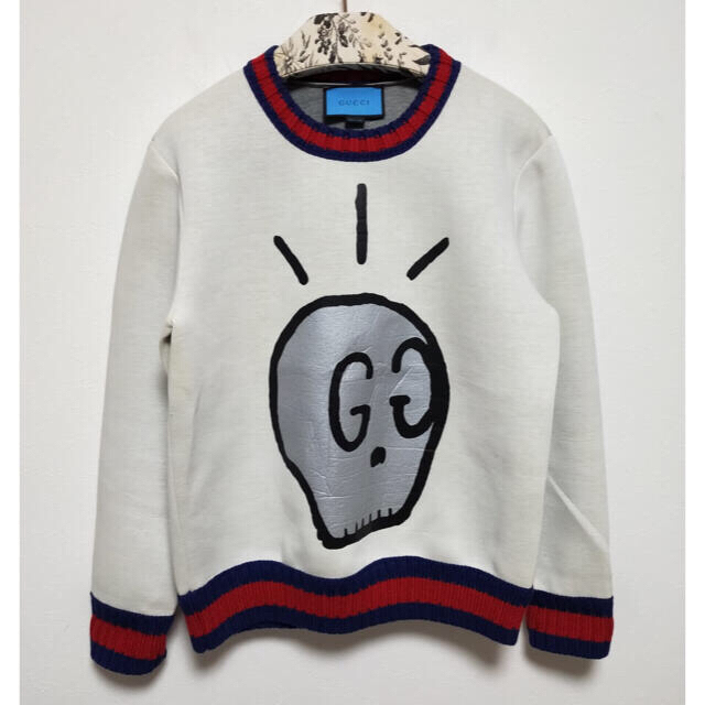 ジミン着用 BTS ジミン テテ GUCCI ghost sweatshirt 最安値 stockshoes.co