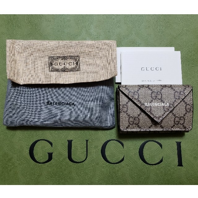 高品質】 Gucci 新品 ミニウォレット コラボ BALENCIAGA x ☆OZ☆GUCCI