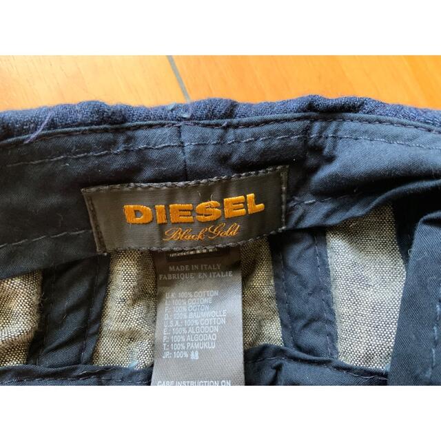 DIESEL(ディーゼル)のDIESEL BLACK GOLD デニムハンチング　ディーゼル メンズの帽子(ハンチング/ベレー帽)の商品写真