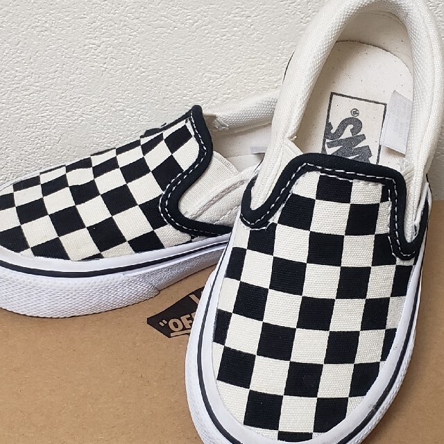 VANS　スリッポン　キッズ　14㎝ キッズ/ベビー/マタニティのベビー靴/シューズ(~14cm)(スニーカー)の商品写真