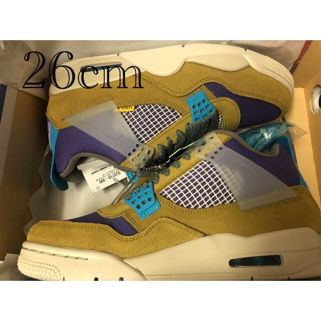 UNION × NIKE AIR JORDAN 4 SP DESERT MOSS