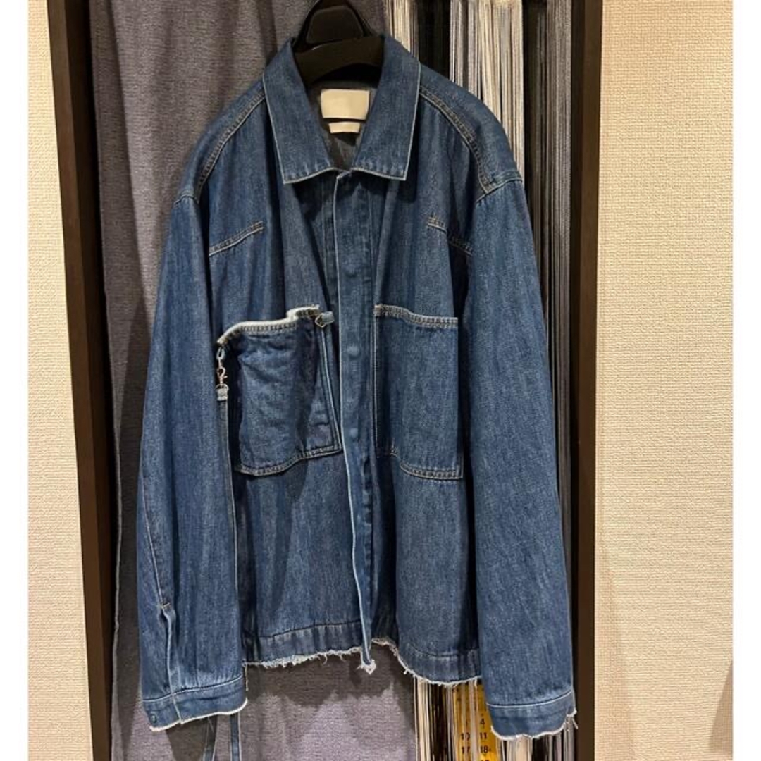 YOKE Detachable Pocket Denim jacket