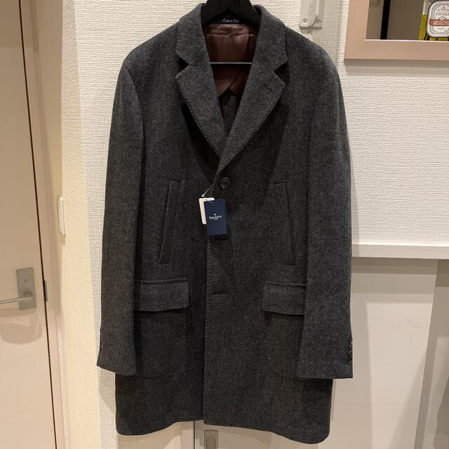 新品】ハケットロンドン チェスターコート ダブルフェイス 新品】ハケットロンドン チェスターコート ダブルフェイス